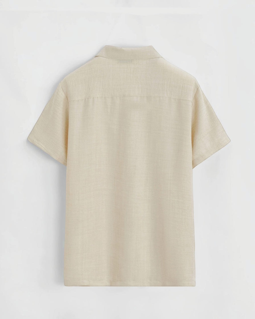 Ensemble chemise short décontracté beige marron Frilivin - Pantalon - Frilivin