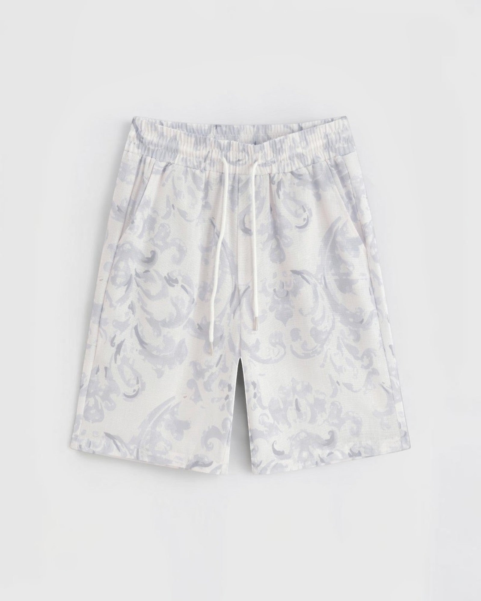 Ensemble chemise short à motif fleuri - Pantalon - Frilivin