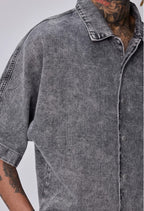Ensemble coordonné denim gris Frilivin