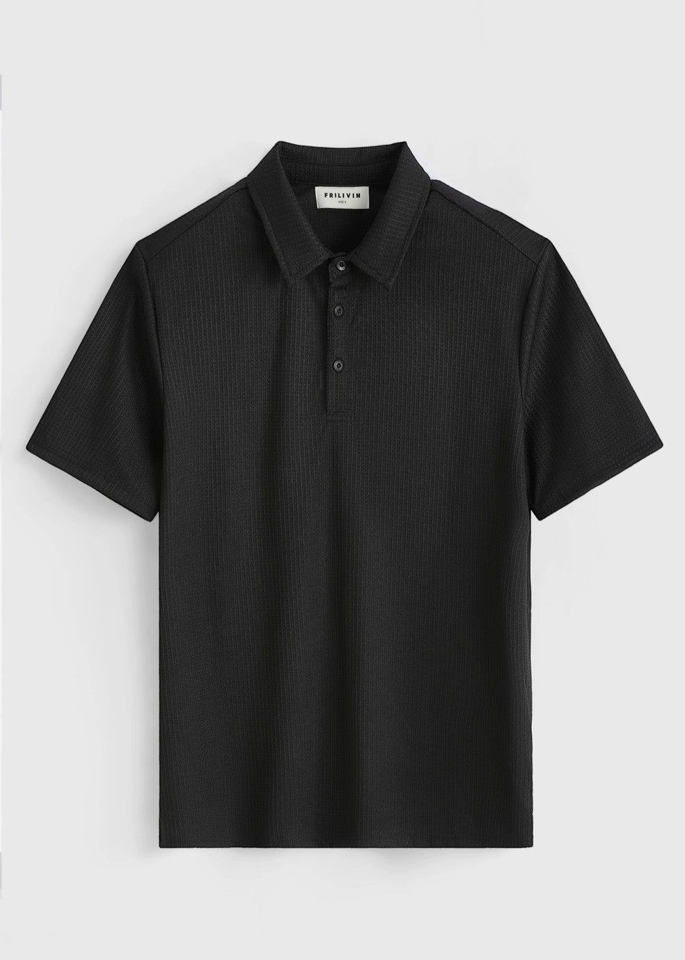 Ensemble Polo & Short Noir Marron FRILIVIN