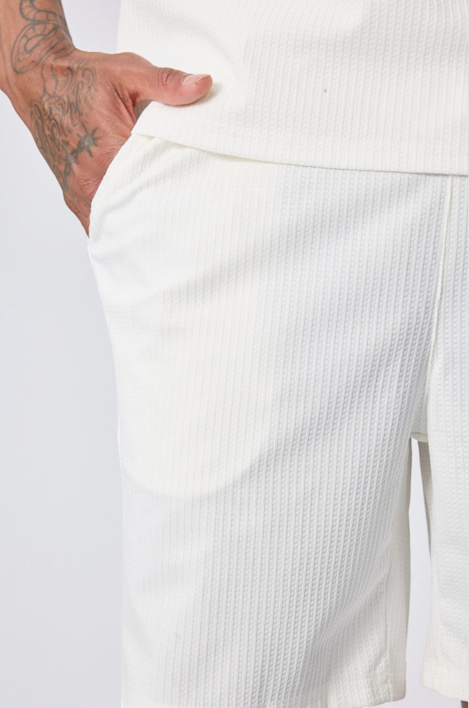 Ensemble Polo & Short Blanc FRILIVIN