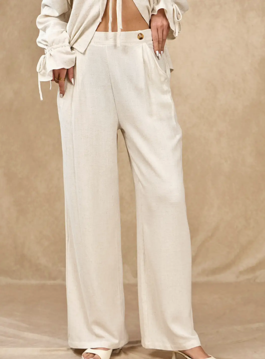Pantalon en lin -THEODORE