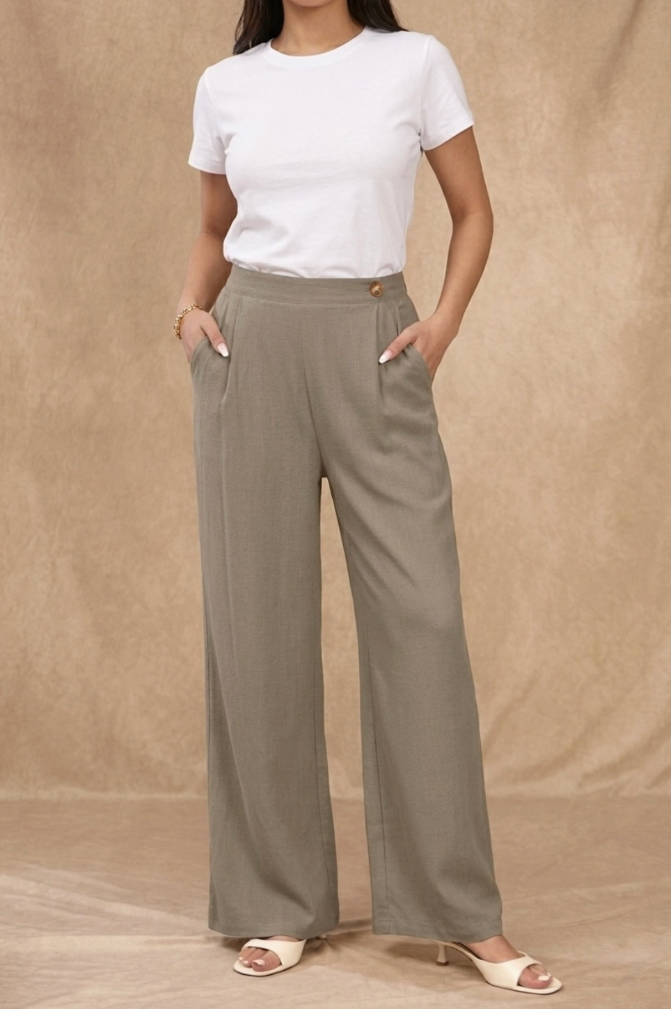 Pantalon en lin -THEODORE