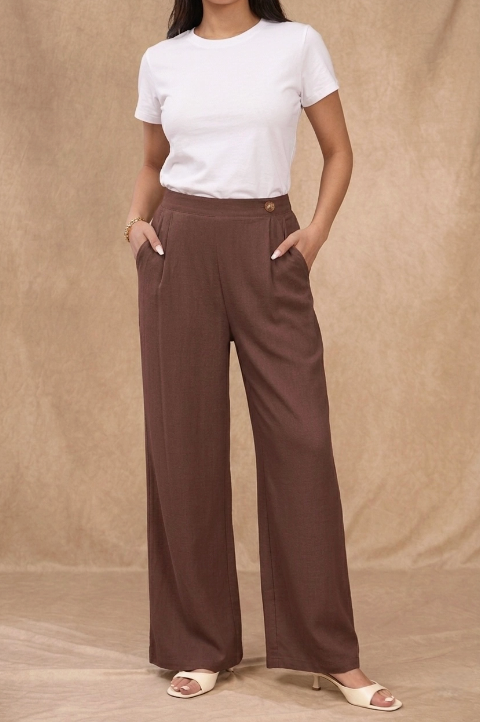 Pantalon en lin -THEODORE