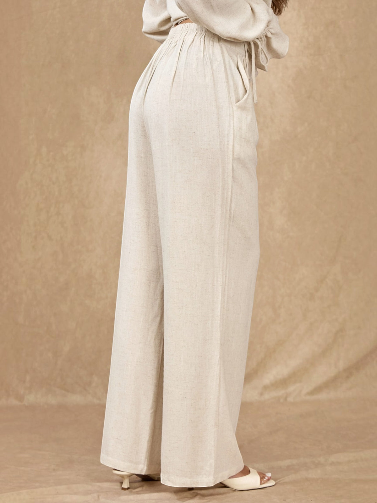 Pantalon en lin -THEODORE - Pantalons - LOVIE & CO