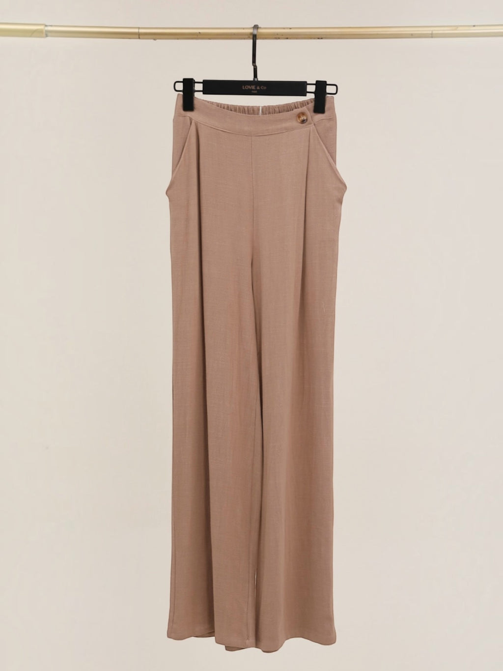 Pantalon en lin -THEODORE - Pantalons - LOVIE & CO
