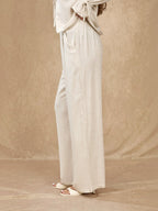Pantalon en lin -THEODORE - Pantalons - LOVIE & CO