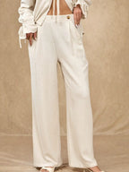 Pantalon en lin -THEODORE - Pantalons - LOVIE & CO