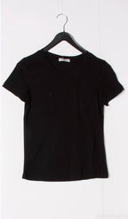 T-shirt manche courte simple coton col rond