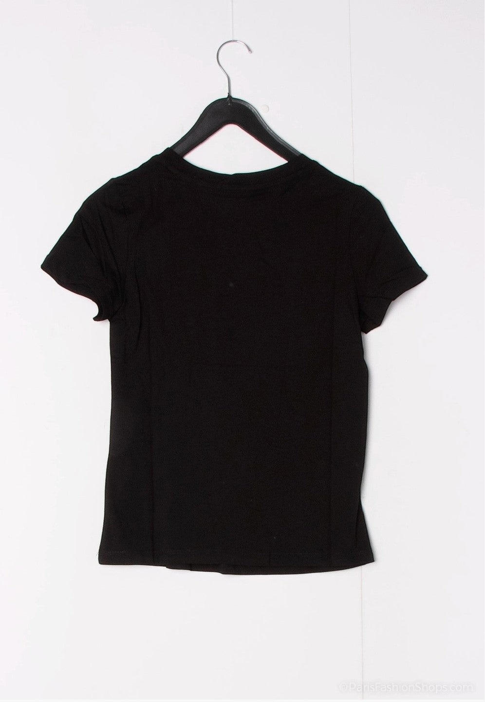 T-shirt manche courte simple coton col rond