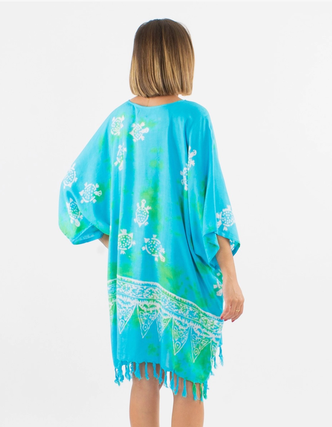 Tunique Viscose à Franges