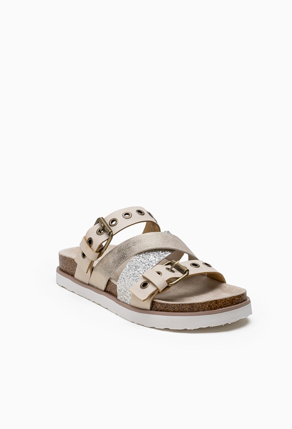 Sandales Plates Multi-Brides à Détails Métalliques LADY GLORY