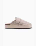 Mules à Plateforme Ornées de Strass LADY GLORY