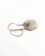 Sac Bali Rond Plat en Rotin Naturel Schu'zz - Sacs - Schu'zz