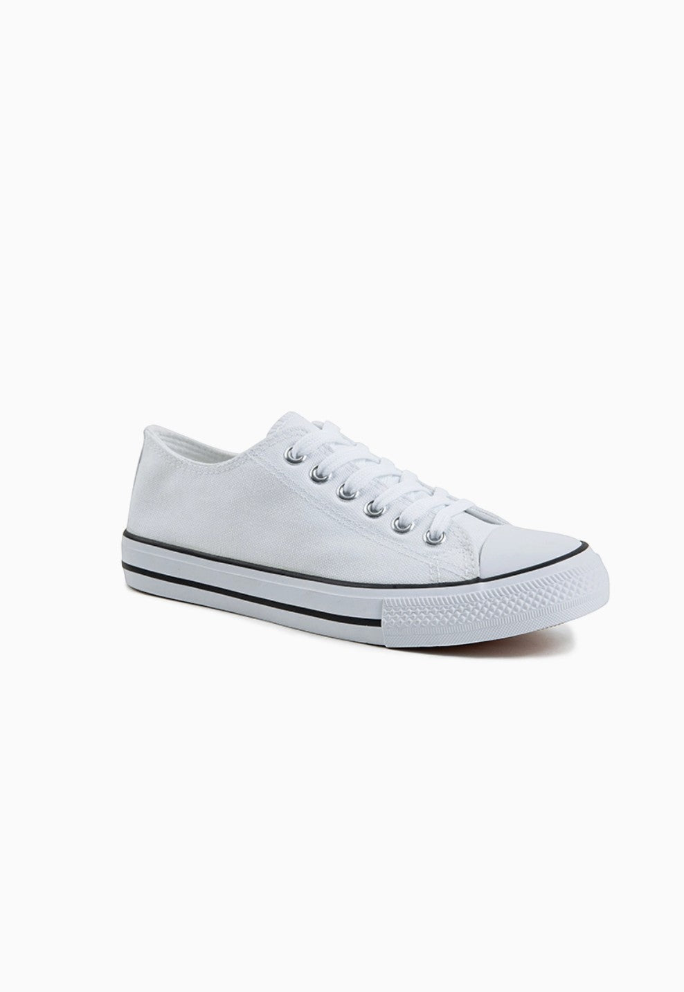 Tennis Basse à Lacets Semelle Blanche LADY GLORY