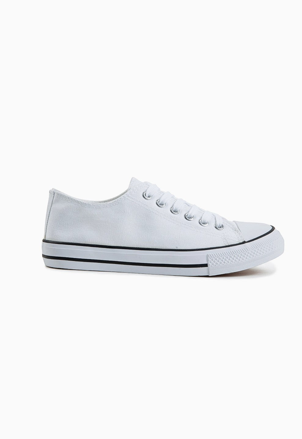 Tennis Basse à Lacets Semelle Blanche LADY GLORY