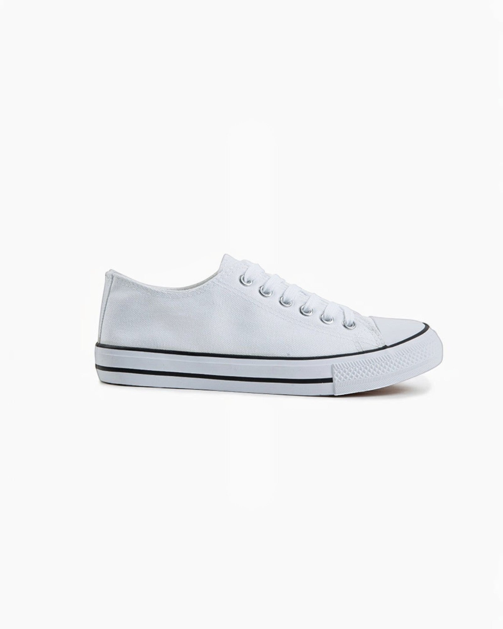 Tennis Basse à Lacets Semelle Blanche LADY GLORY