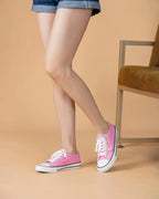 Tennis Basse à Lacets Semelle Blanche LADY GLORY - Chaussures - LADY GLORY