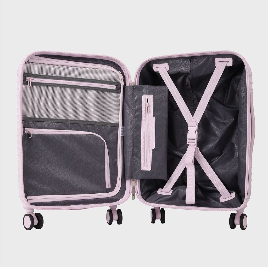 Valise Cabine Spinner 55 cm YUNO S FP Lilas HEDGREN