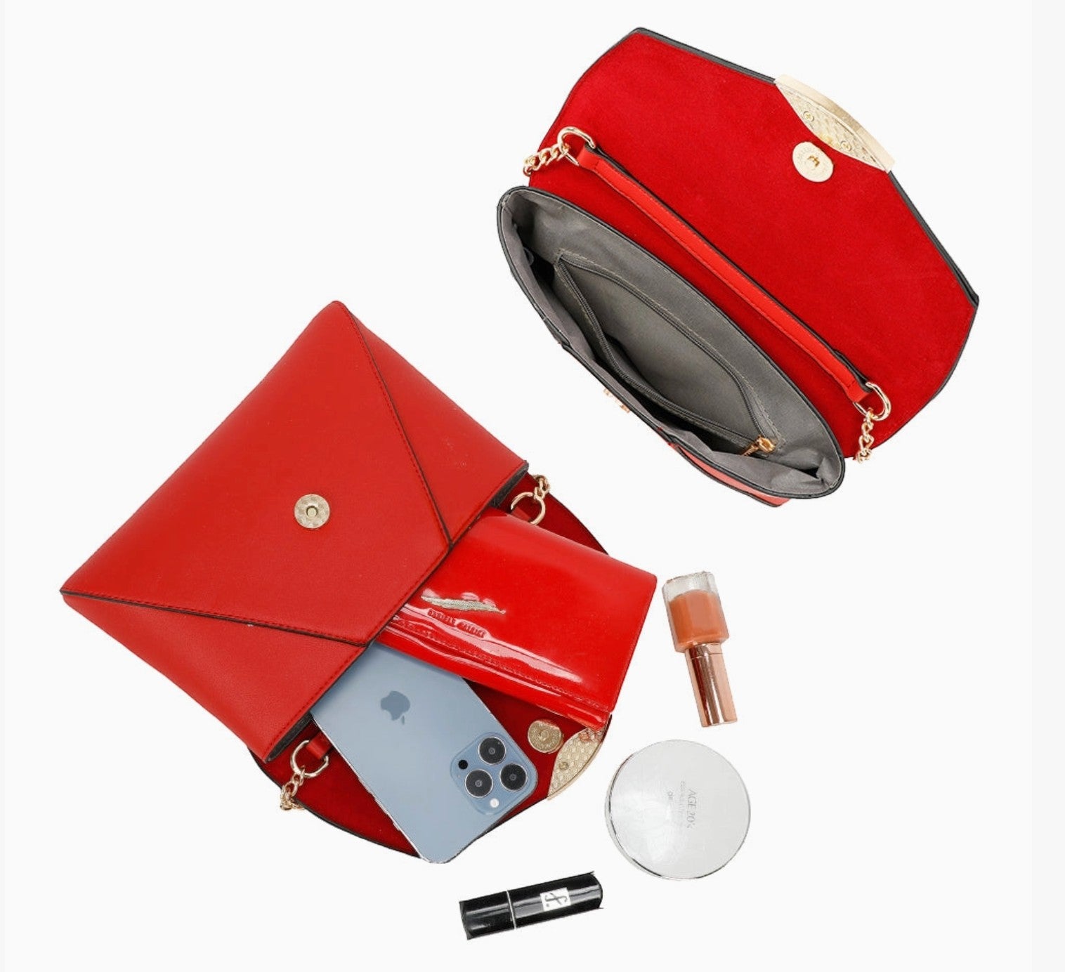Sac à main Grenat GALLANTRY