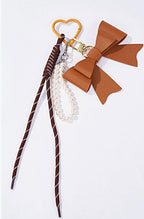 Grigri Sac & Porte-clé Nœud et Perles ÉLINE L'ATELIER