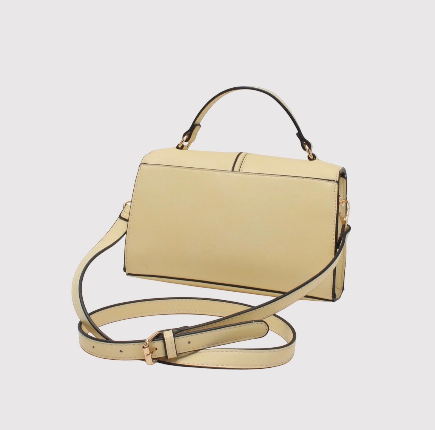 Sac Bandoulière Bi-Matière Fermoir à Pression BESTINI