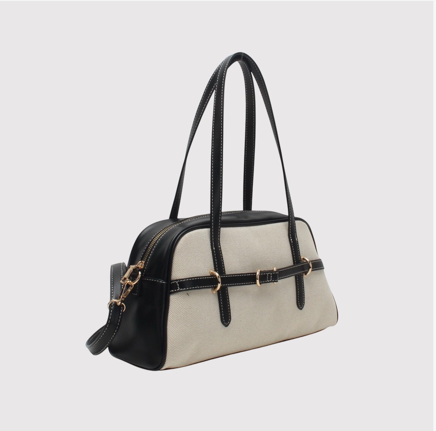 Sac Bandoulière Long Boucle Décorative Dorée BESTINI