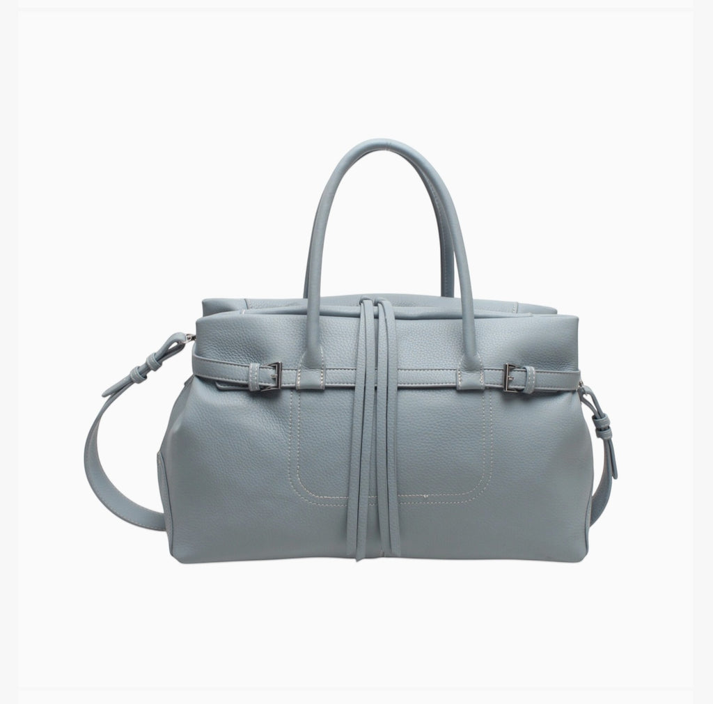 Sac Cabas Bandoulière & Anse Serrage Décoratif Zippé BESTINI
