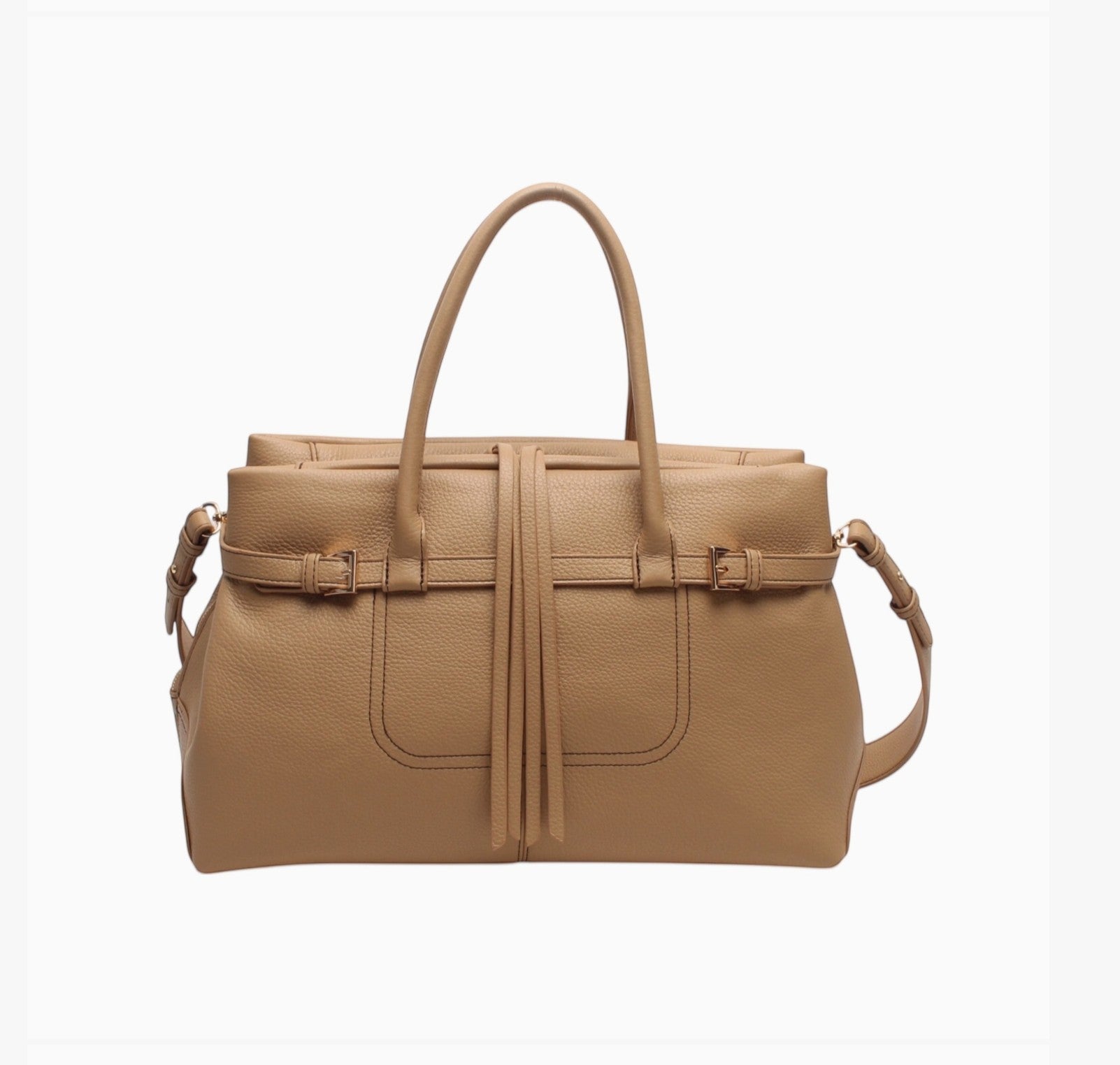 Sac Cabas Bandoulière & Anse Serrage Décoratif Zippé BESTINI