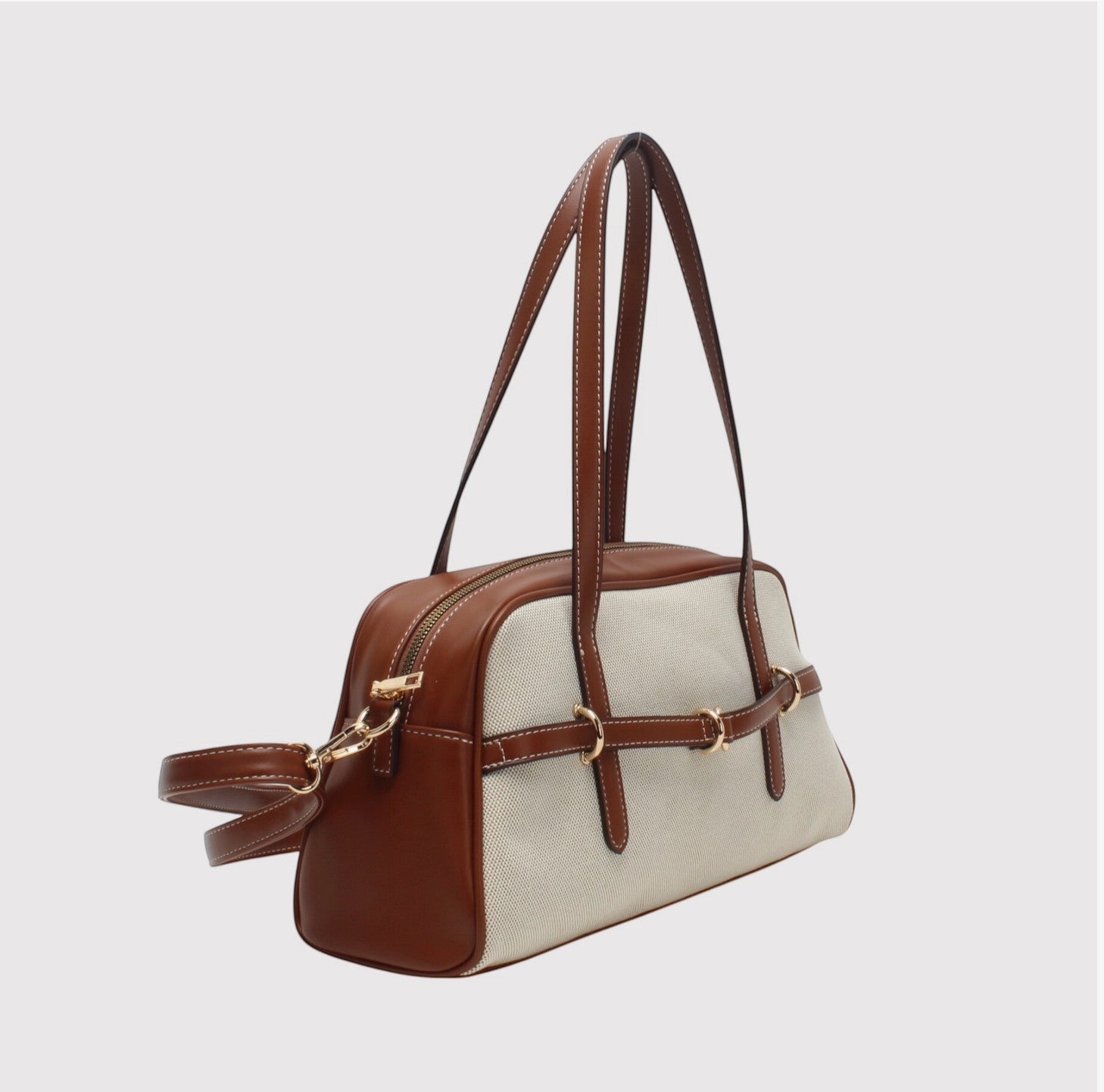 Sac Bandoulière Long Boucle Décorative Dorée BESTINI