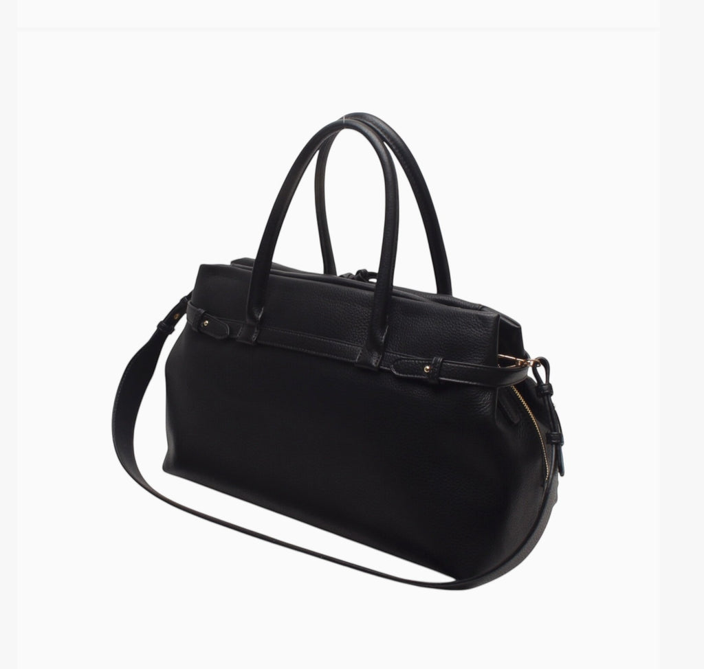 Sac Cabas Bandoulière & Anse Serrage Décoratif Zippé BESTINI