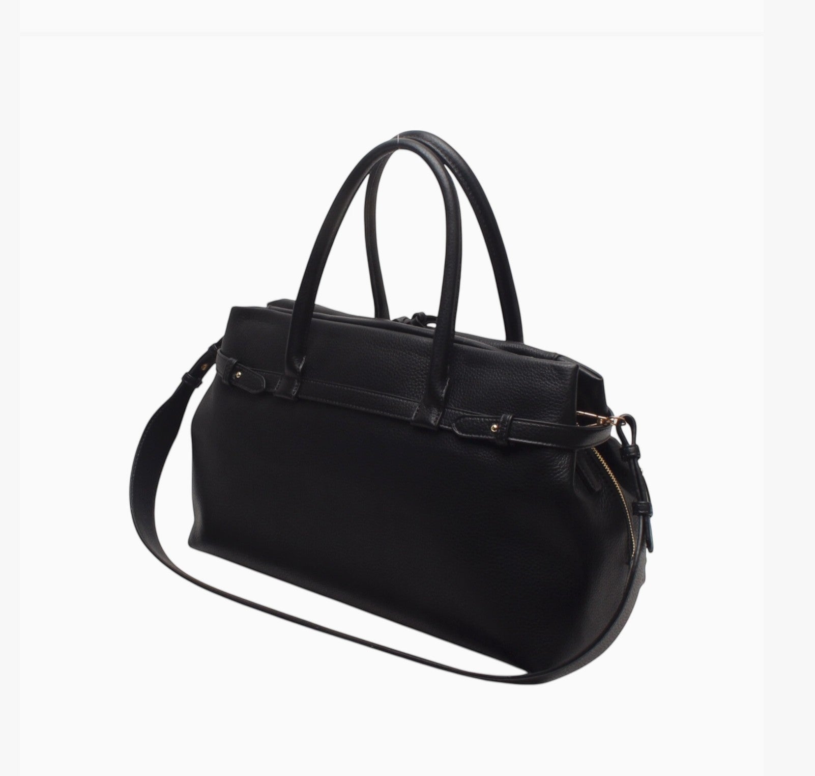 Sac Cabas Bandoulière & Anse Serrage Décoratif Zippé BESTINI