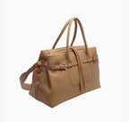 Sac Cabas Bandoulière & Anse Serrage Décoratif Zippé BESTINI