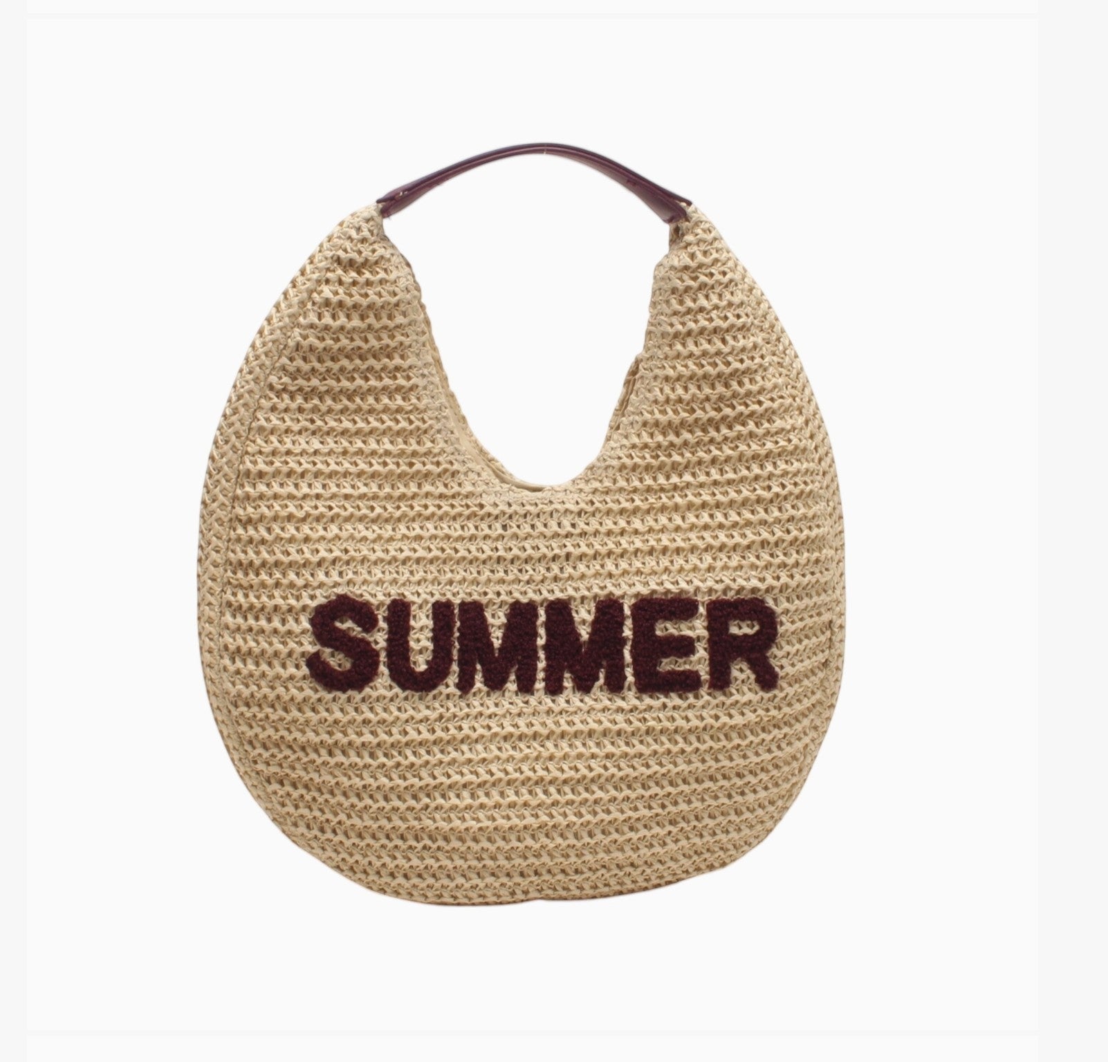 Sac porté poignet et épaule effet paille SUMMER BESTINI