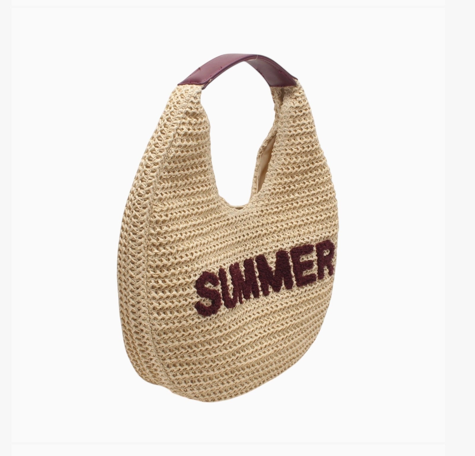 Sac porté poignet et épaule effet paille SUMMER BESTINI