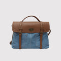 Sac bandoulière amovible bi-matière jean BESTINI