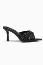 Mule à talon fin à brides plissées JOIA PARIS