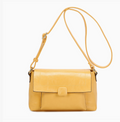 Sac bandoulière zippé à rabat INES DELAURE