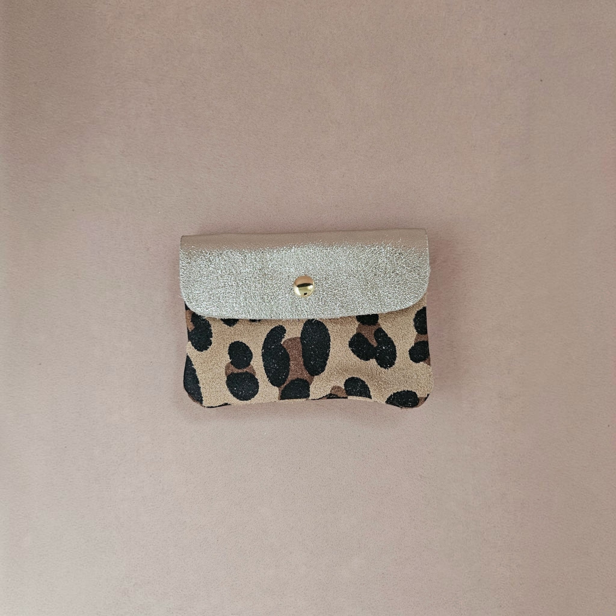 Porte-monnaie cuir léopard Kangoobis — ROYAL MARAIS