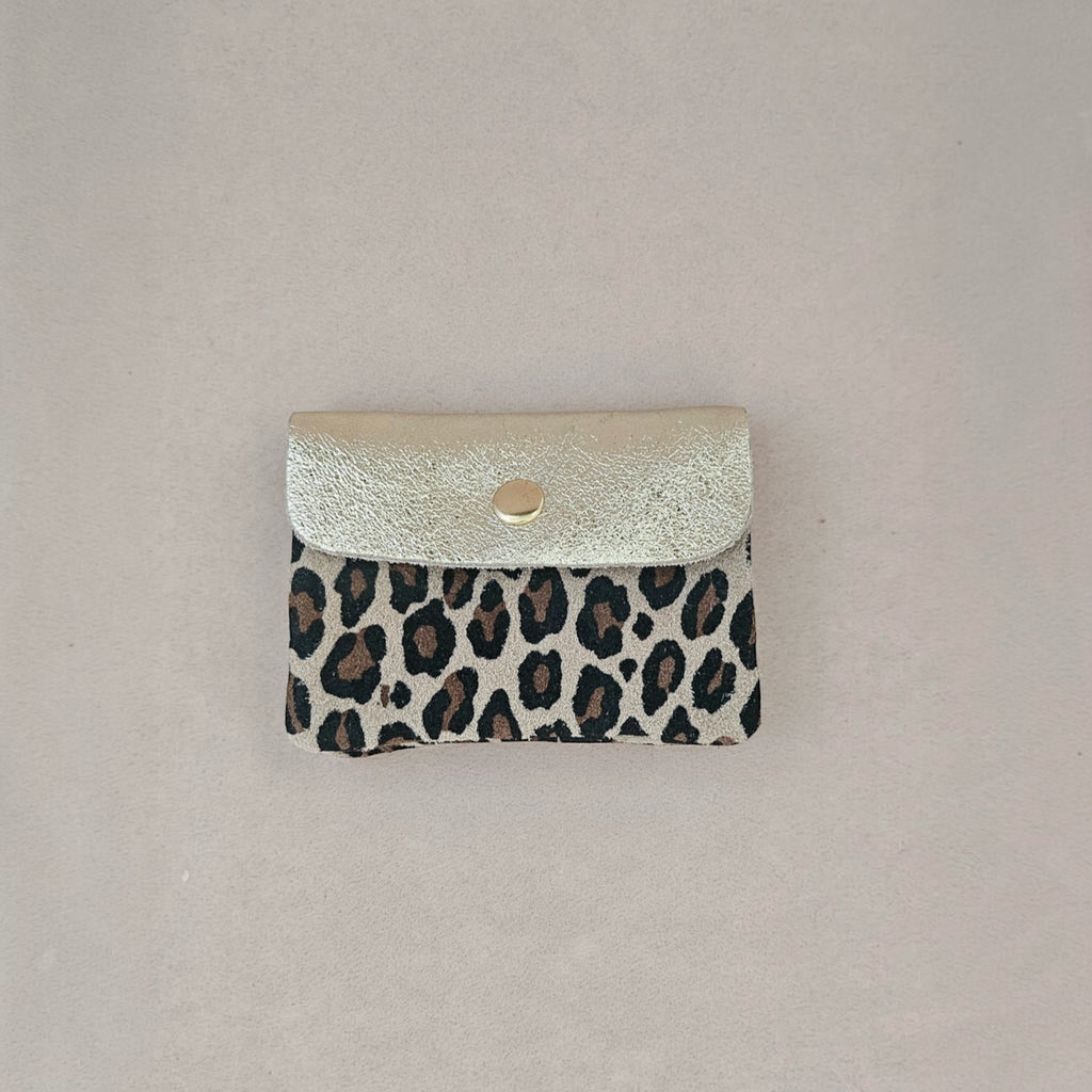 Porte-monnaie cuir léopard Kangoobis — ROYAL MARAIS