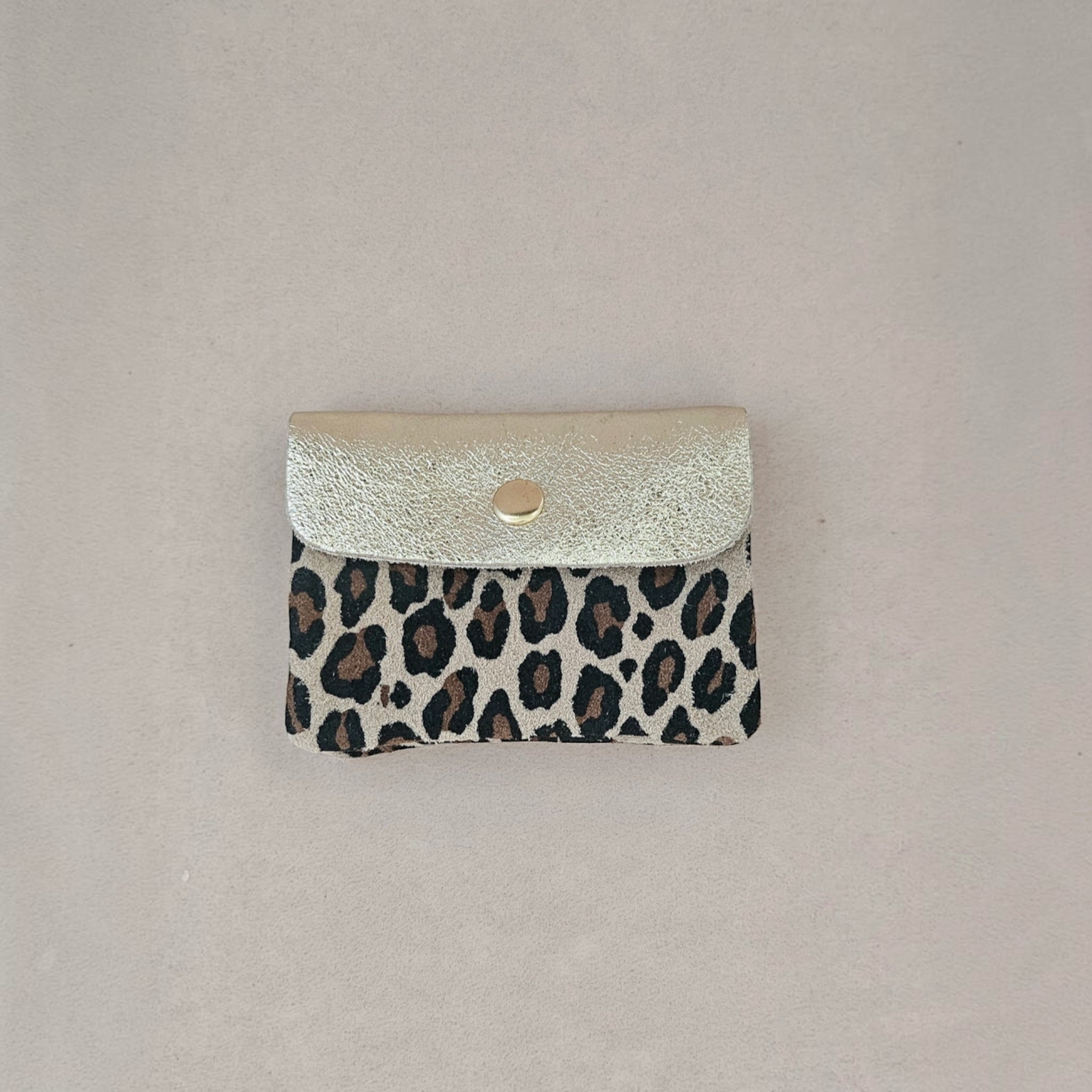 Porte-monnaie cuir léopard Kangoobis — ROYAL MARAIS