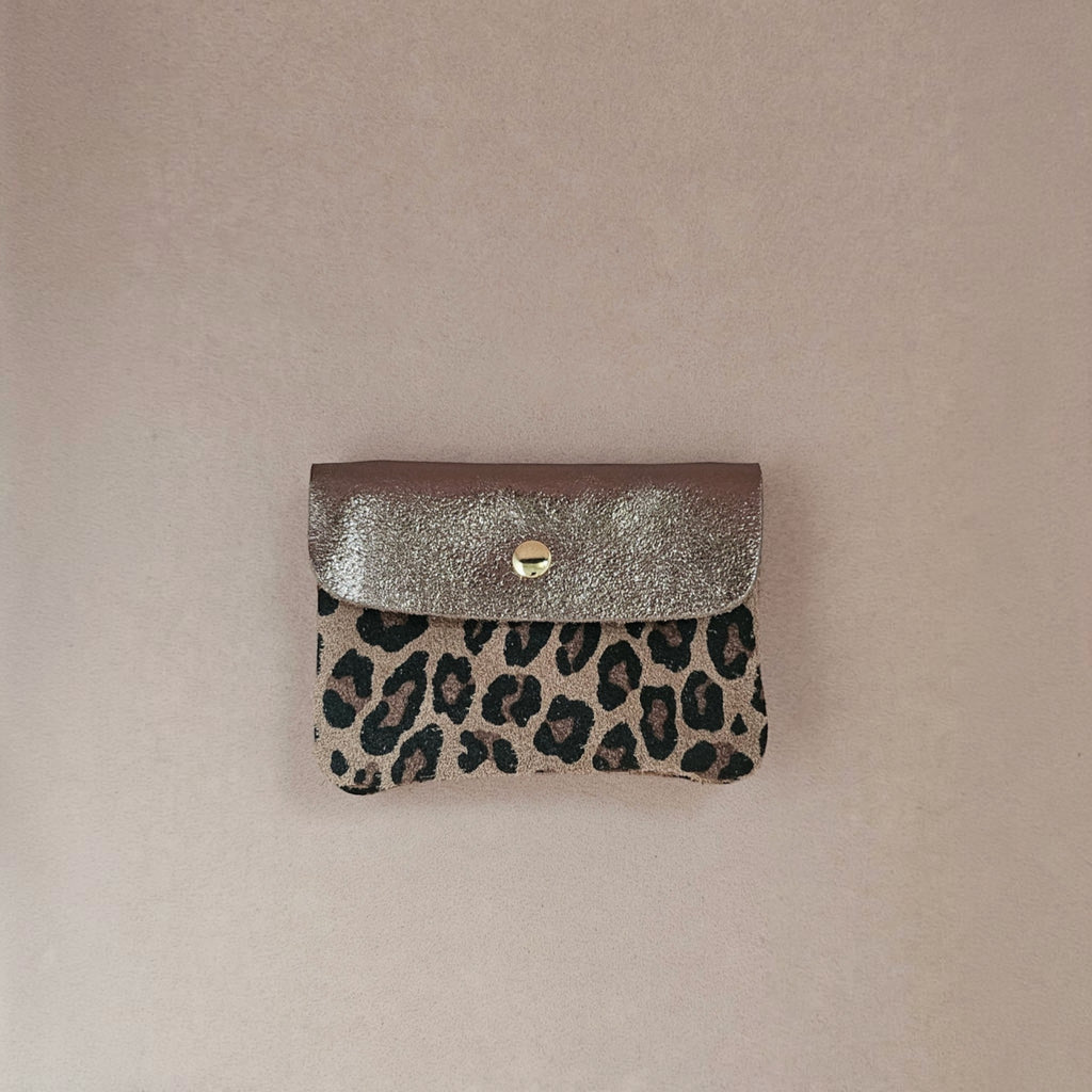 Porte-monnaie cuir léopard Kangoobis — ROYAL MARAIS - Sacs - Royal Marais