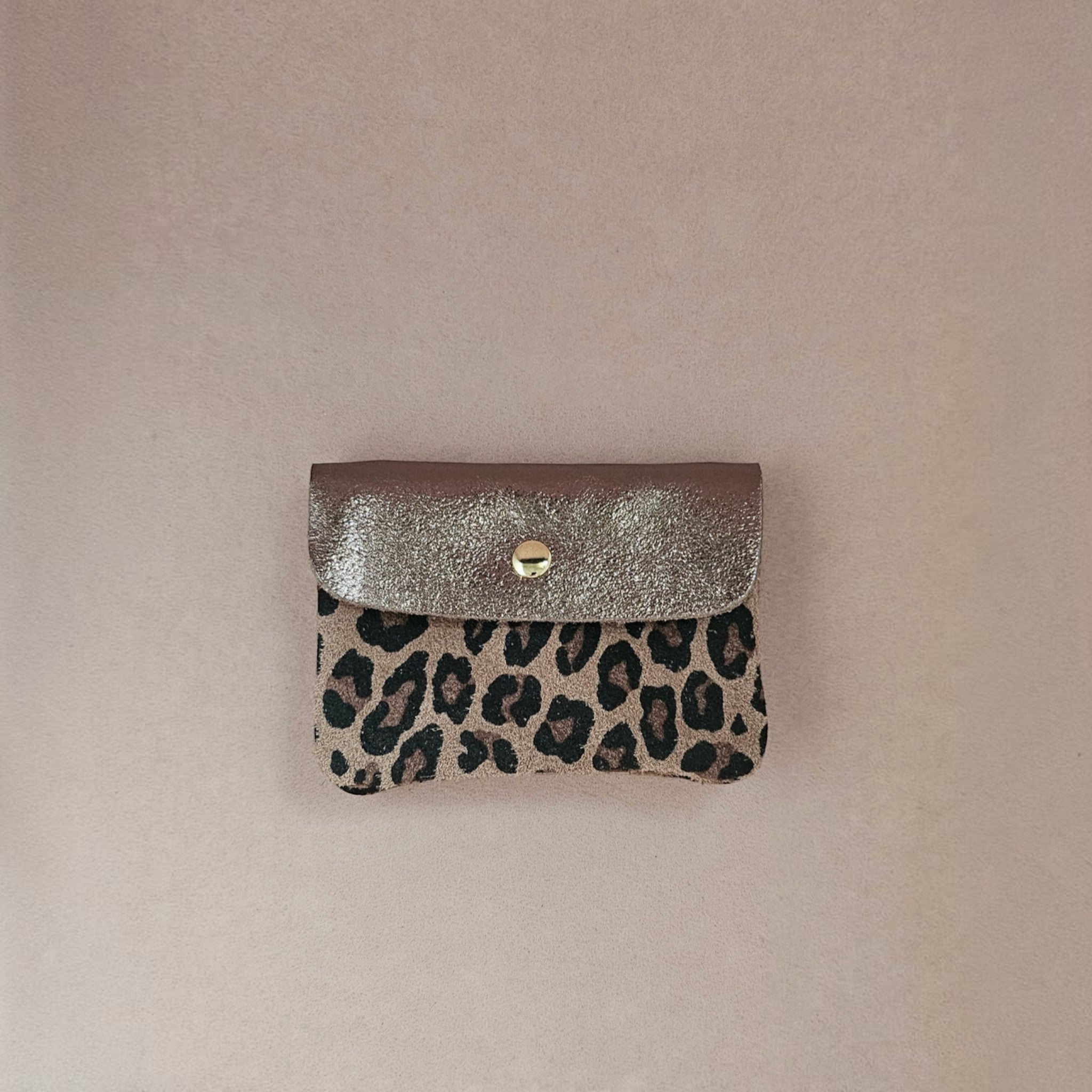 Porte-monnaie cuir léopard Kangoobis — ROYAL MARAIS