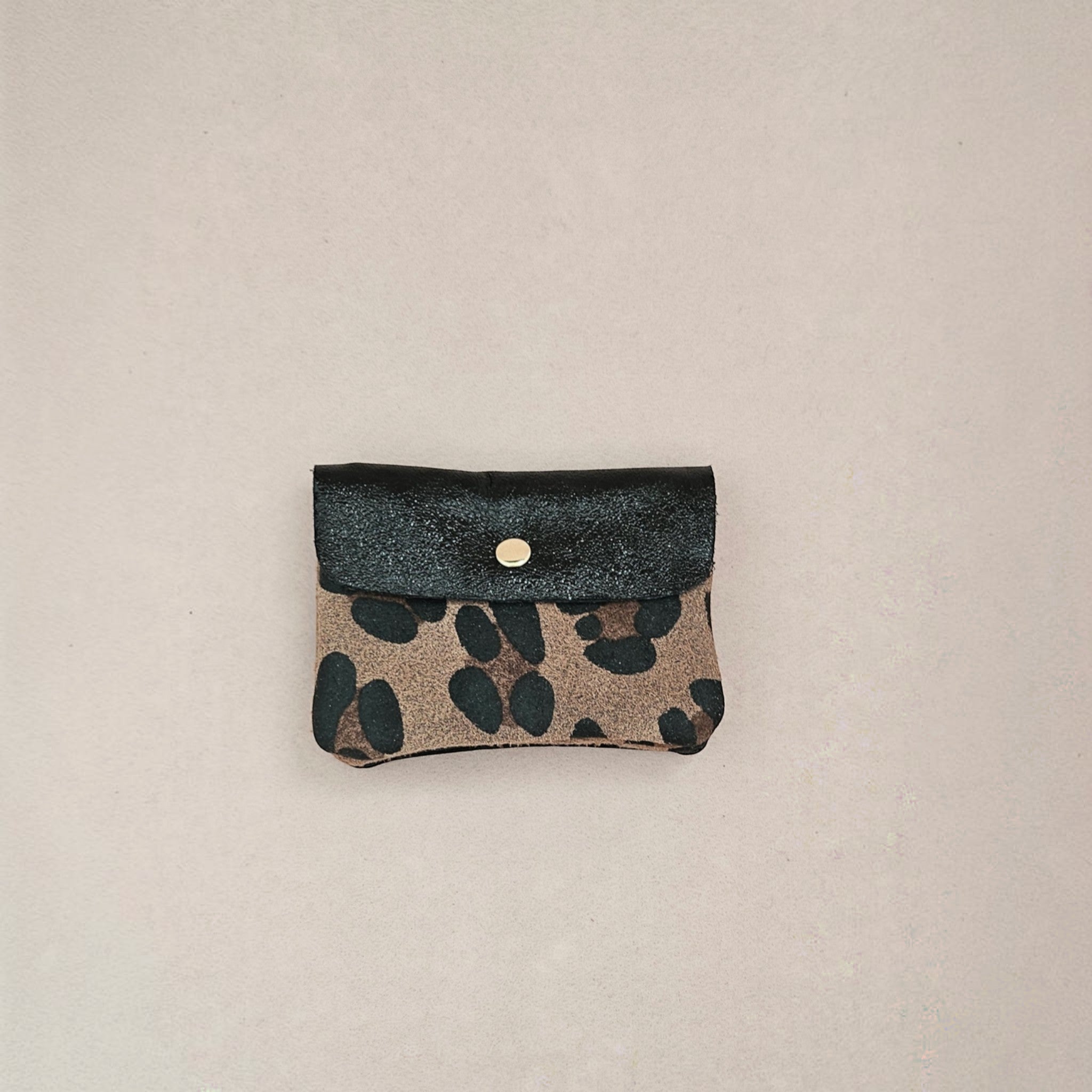 Porte-monnaie cuir léopard Kangoobis — ROYAL MARAIS