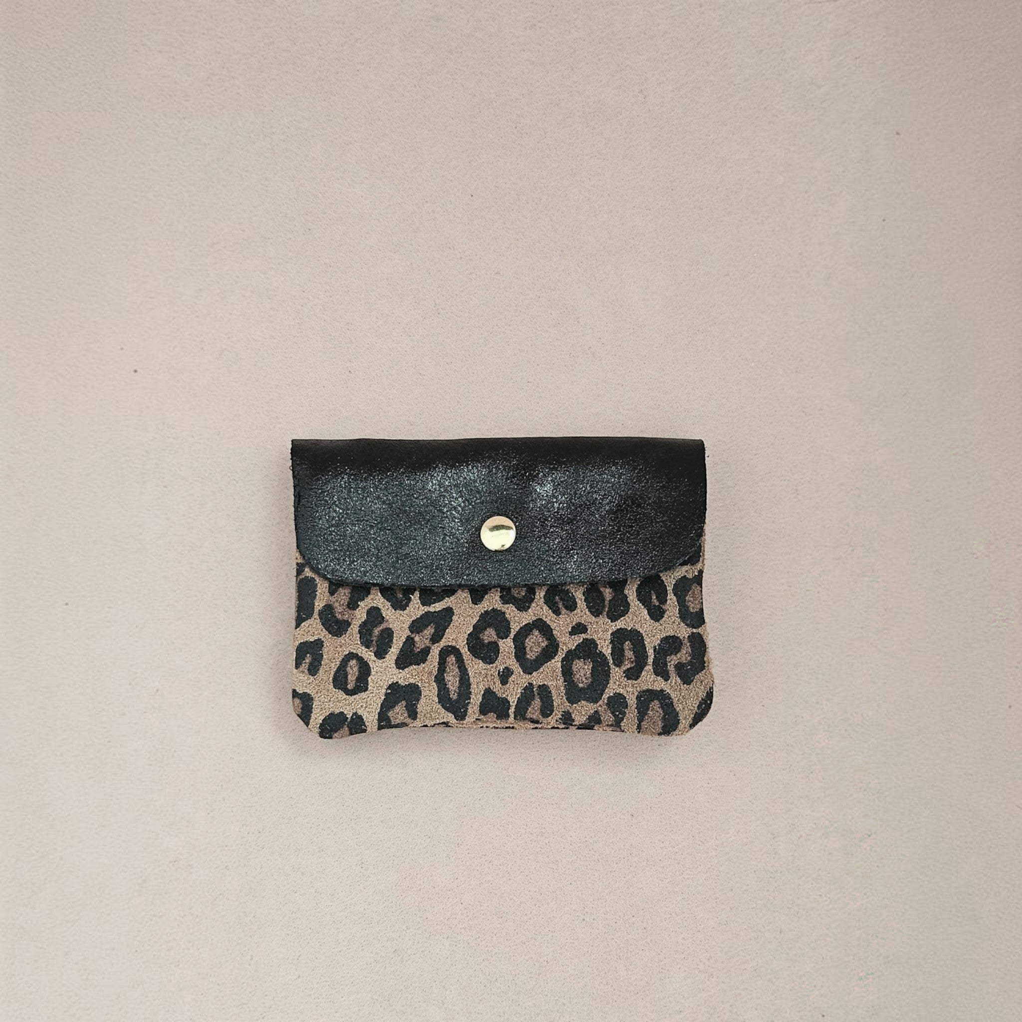 Porte-monnaie cuir léopard Kangoobis — ROYAL MARAIS