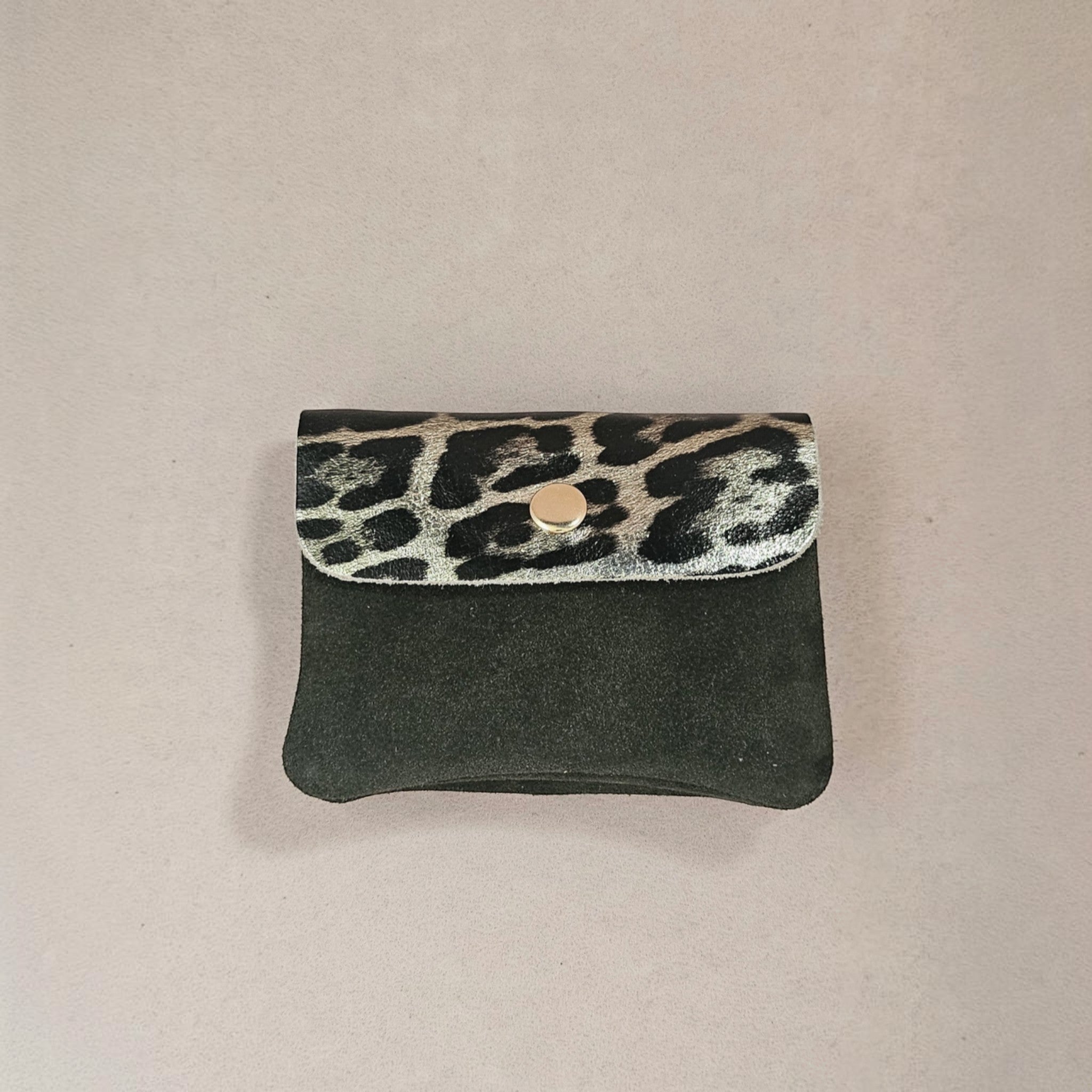 Porte-monnaie cuir léopard Kangoobis — ROYAL MARAIS
