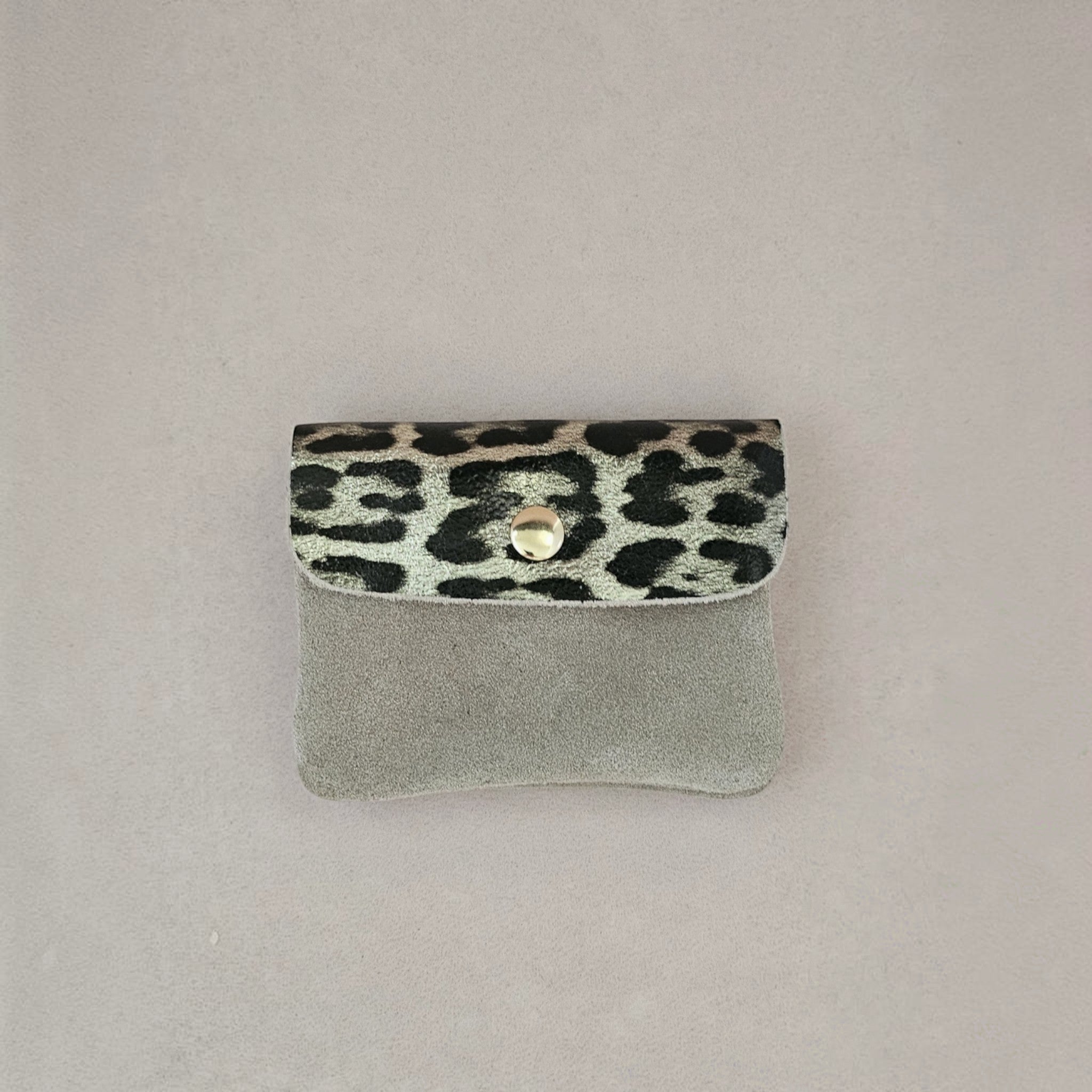 Porte-monnaie cuir léopard Kangoobis — ROYAL MARAIS