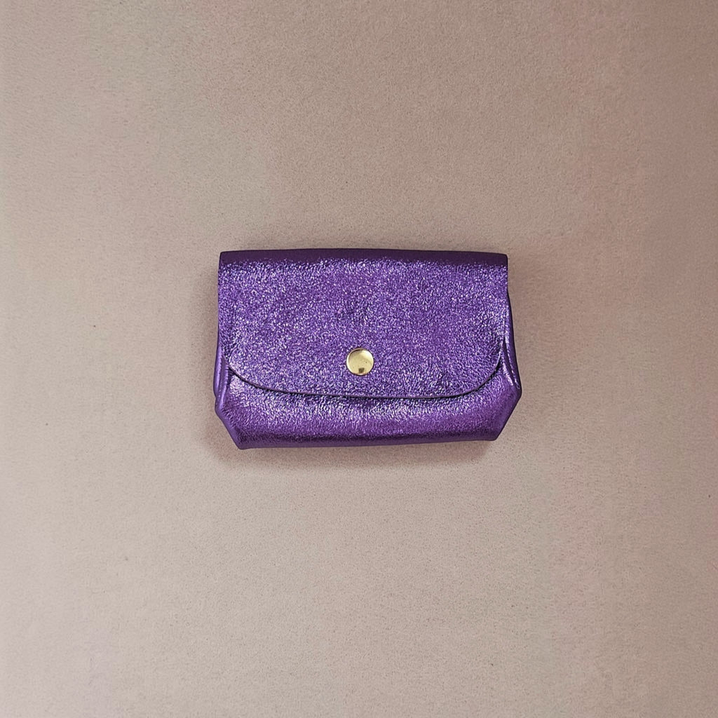 Porte-monnaie cuir triple poches trieur ROYAL MARAIS
