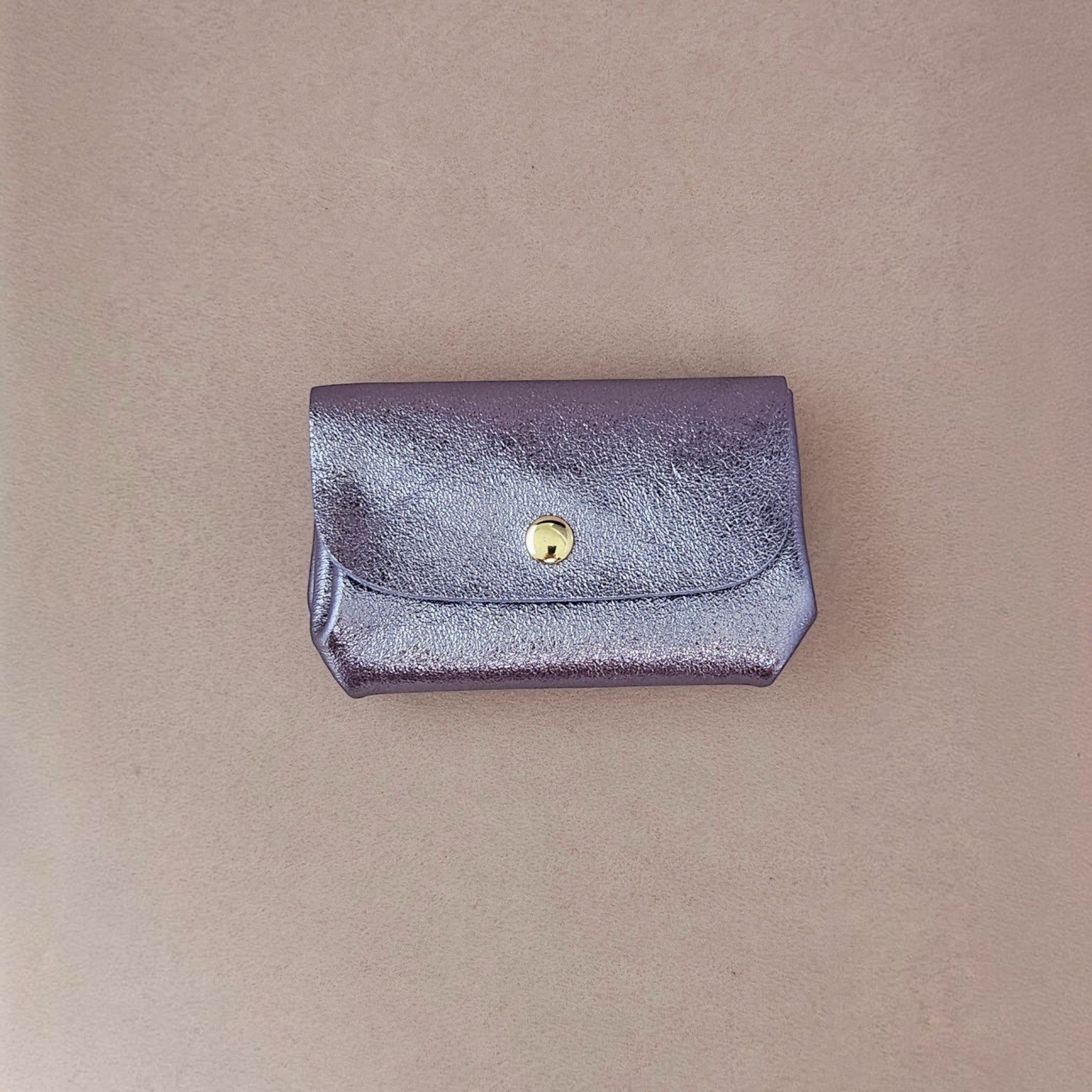 Porte-monnaie cuir triple poches trieur ROYAL MARAIS