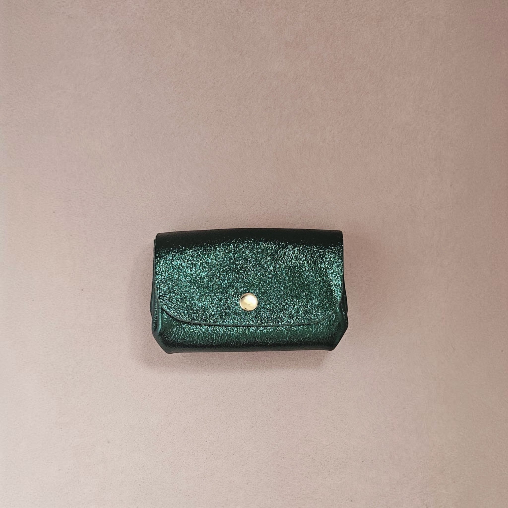 Porte-monnaie cuir triple poches trieur ROYAL MARAIS
